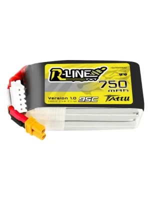 TATTU 750mAh 14.8V NV 4S 95C XT30