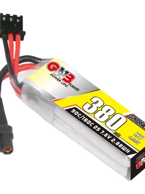 GNB 380mAh 7.6V HV 2S 90C XT30