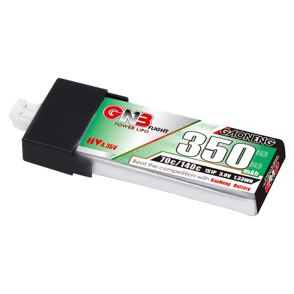 GNB 1S 350mah GNB 350mAh 3.8V HV 1S 70C PH2.0
