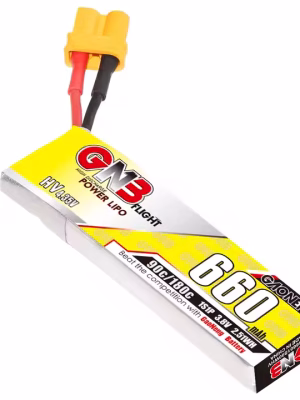GNB 660mAh 3.8V HV 1S 90C XT30